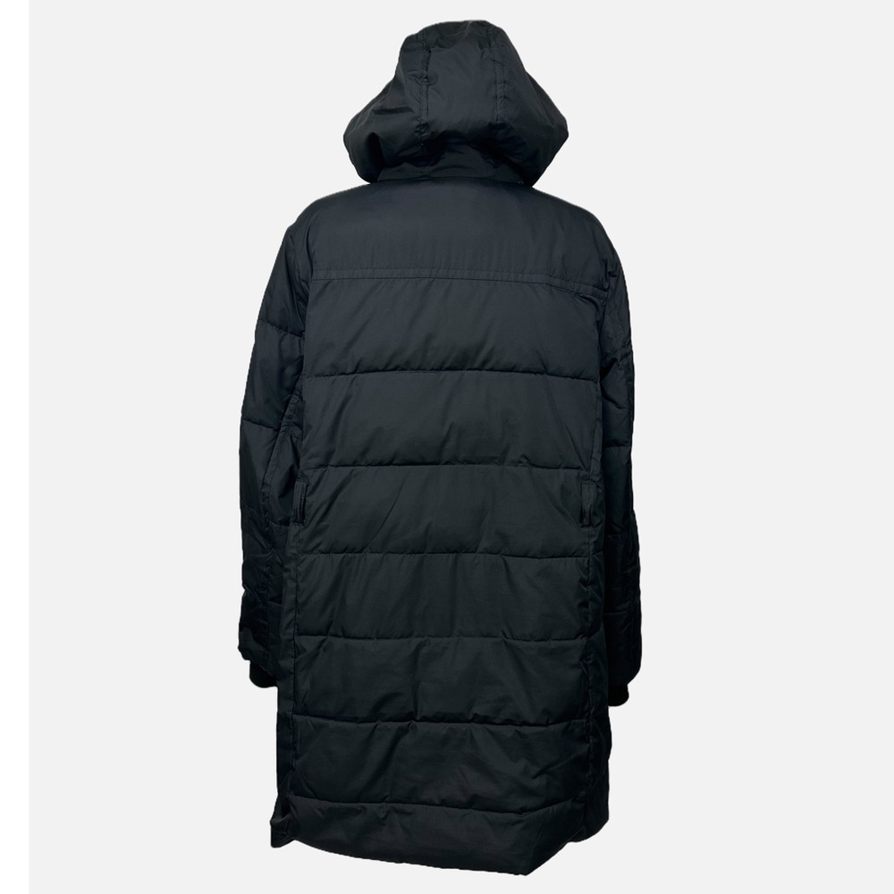 J. Crew Mercantile Long Puffer Coat Black J6870 Size 2X - Picture 3 of 12